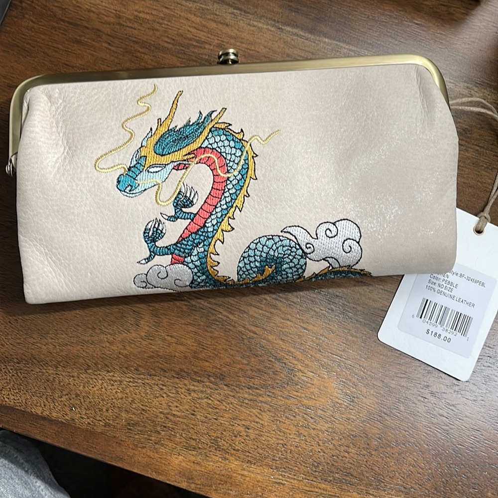 HOBO lauren double clutch wallet